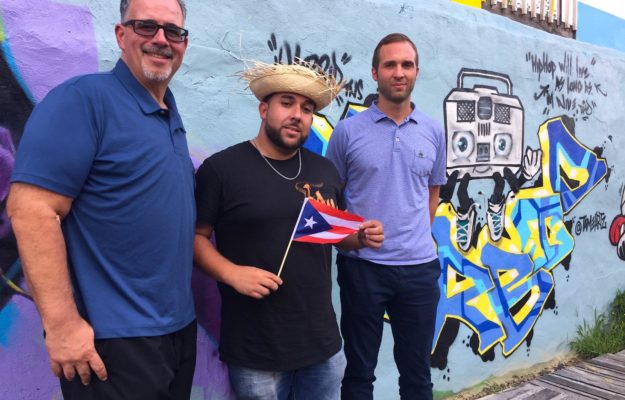 Graffiti artist Christian "TameArts" Rodriguez and the crew at Sunflower Philly cordially invite you to dive into all things Latino culture – for a great cause, courtesy of this event, which proceeds benefit those still struggling from the effects of Hurricane Maria. | Image: Kerith Gabriel