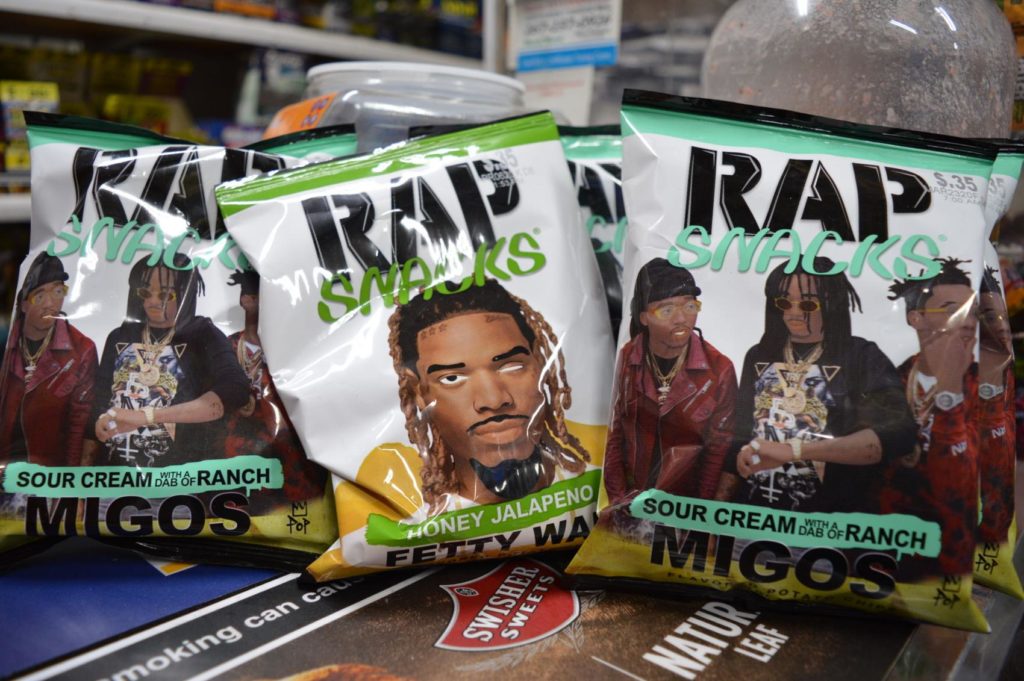 Bags of Rap Snacks