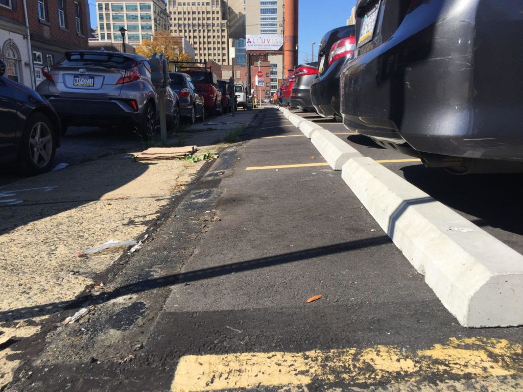 Image of sidewalk and asphalt