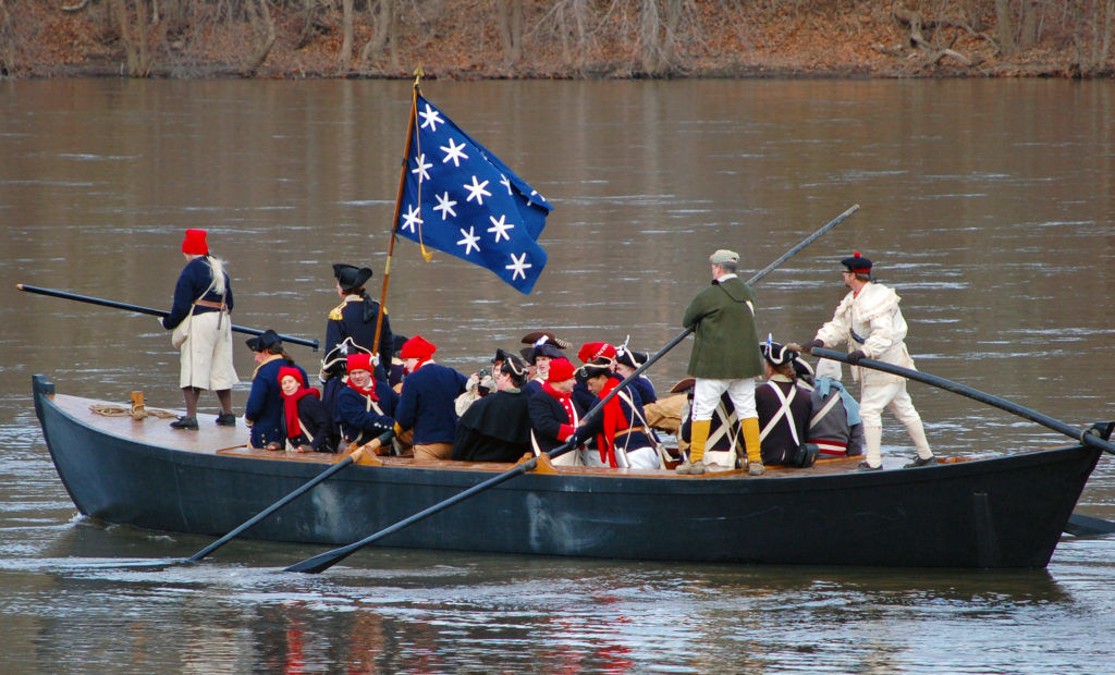 The Scene: Washington Crossing the Delaware