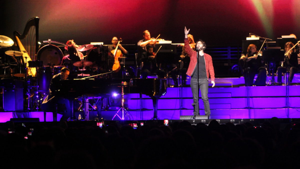 Powerful voices: Josh Groban and Idina Menzel build ‘Bridges’ around human rights in Philly