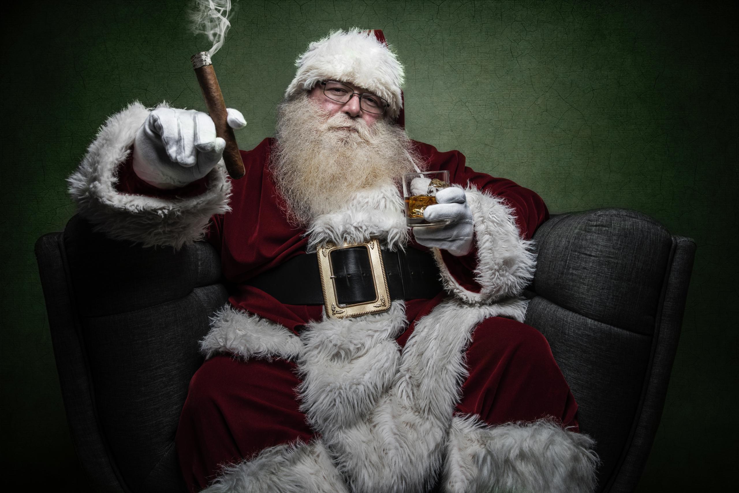 Drunk Santa Claus