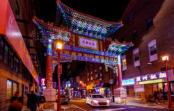 Entrance to Chinatown in Philadelphia