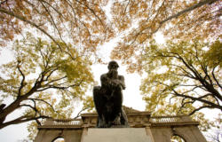 Image of The Thinker statue at the Rodin Museum