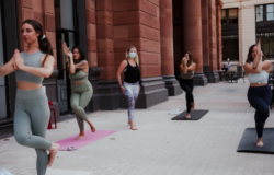Yoga at The Bourse