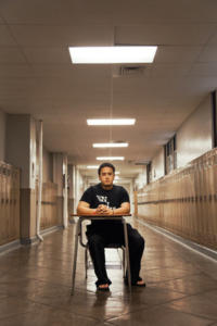 Edgar Pagan, 18: “President Obama, I ask you to please, nationwide, at the very least, start putting an emphasis on the urban public school system in America ... ” Photo by Karrisa Olsen
