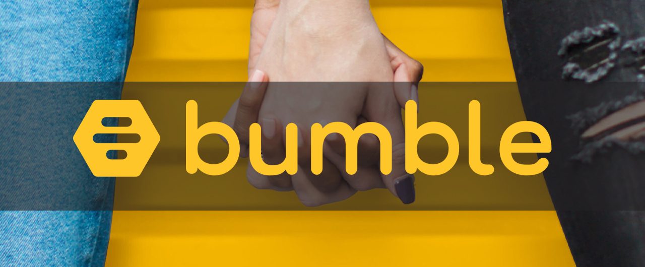 logo for bumble, one of the best hookup sites for women