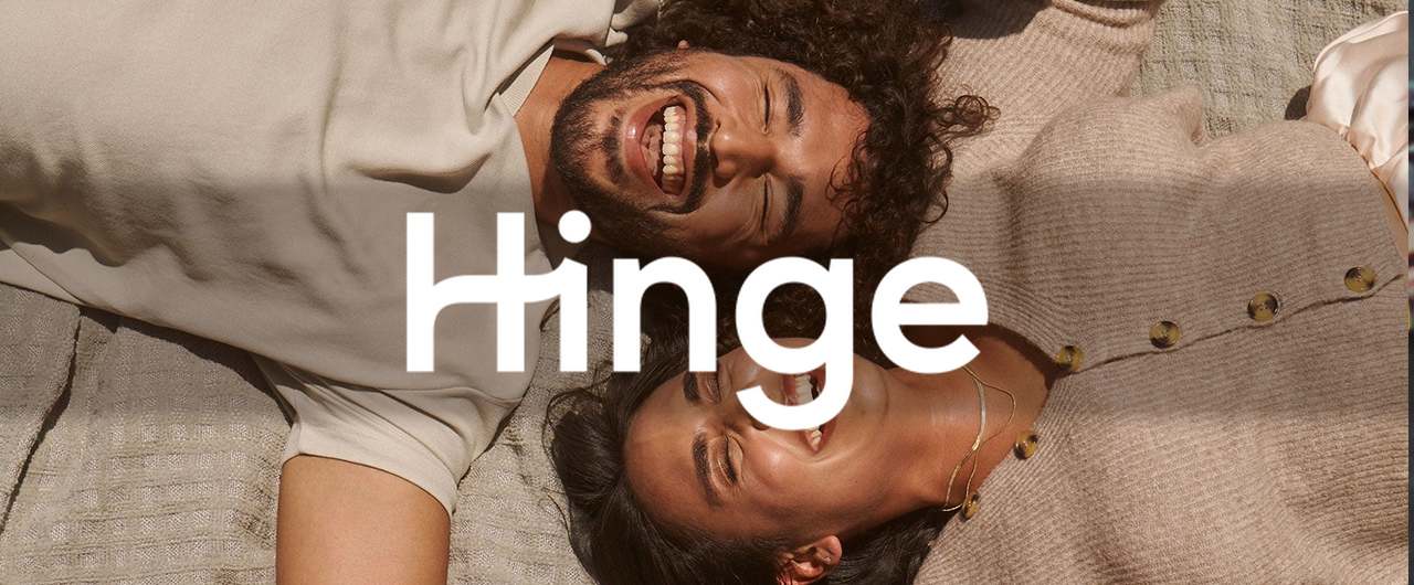 hinge logo, one of the best hookup apps