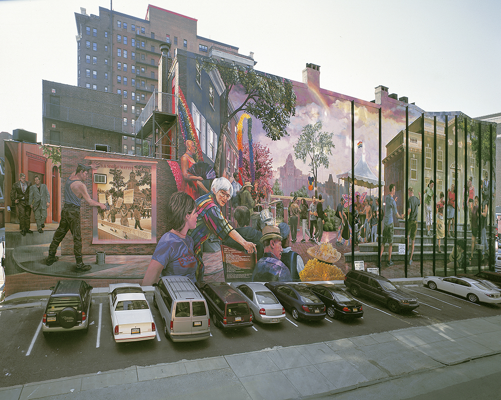 Mural of Pride and Progress in Philadelphia