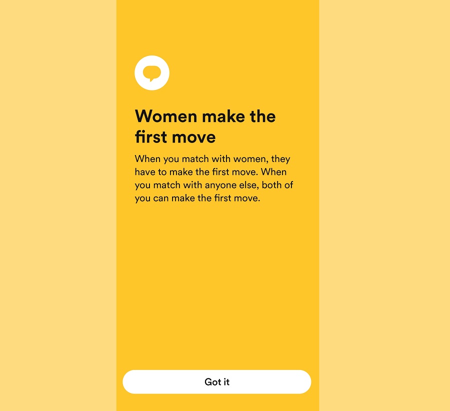 women make the first move bumble screenshot