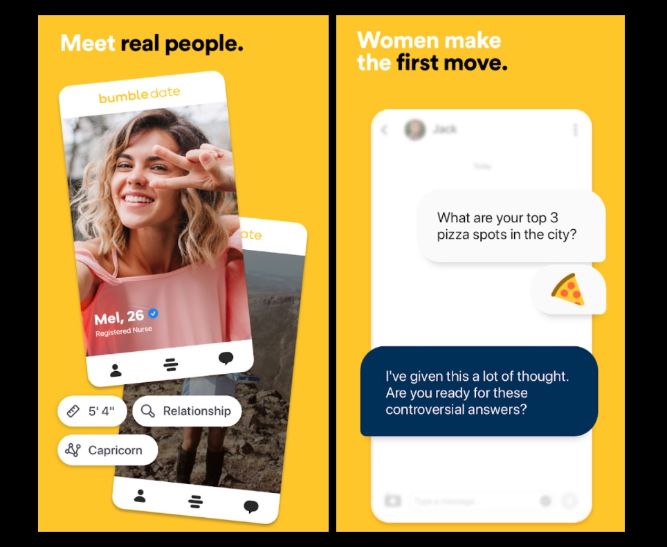 Είναι η εφαρμογή Bumble a Hook Up;