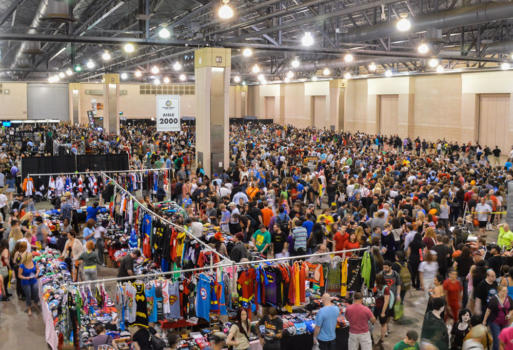 FanExpo Convention Floor