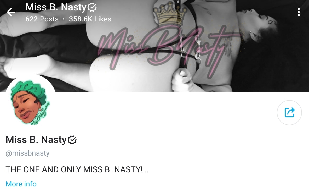 miss b nasty