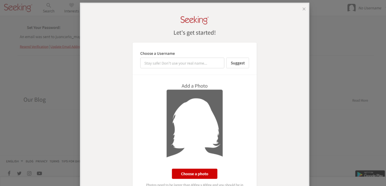 Review Find Your Next Relationship With Seeking
