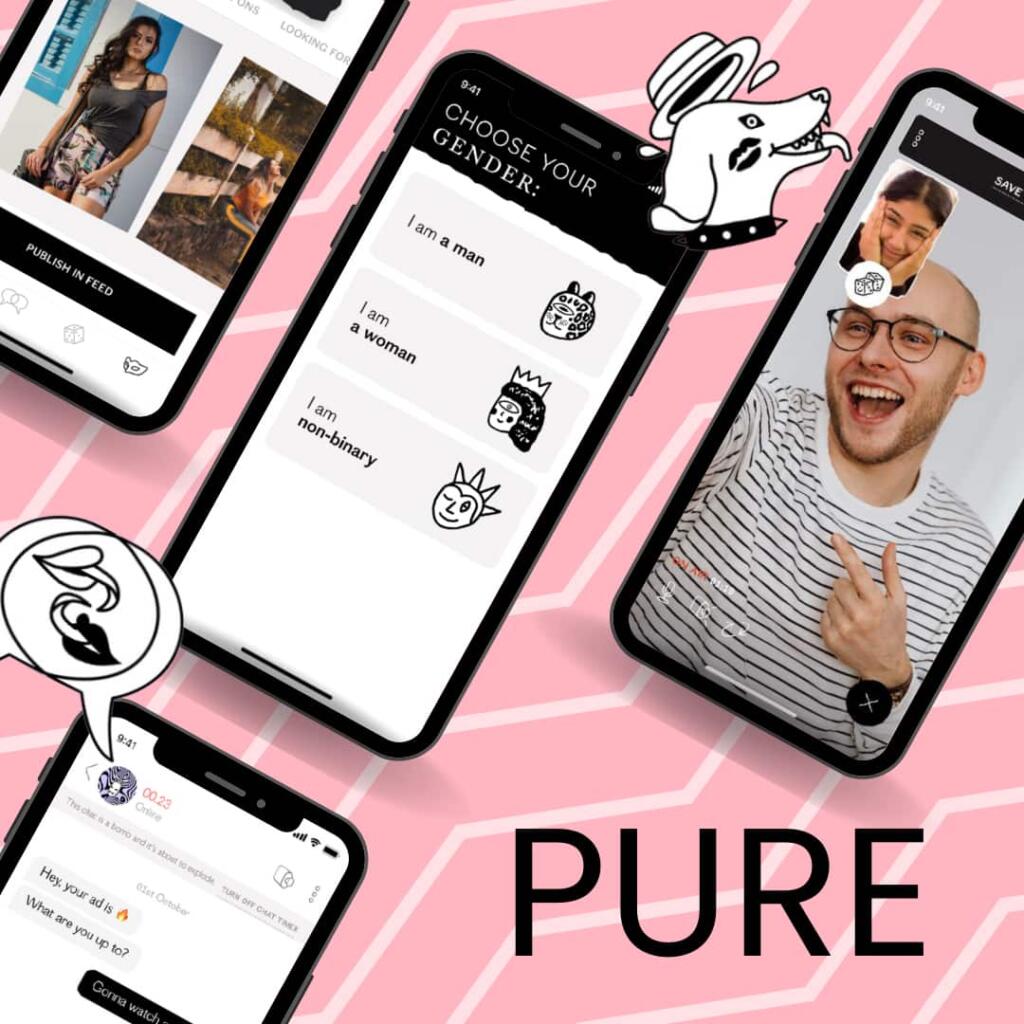 pure app logo