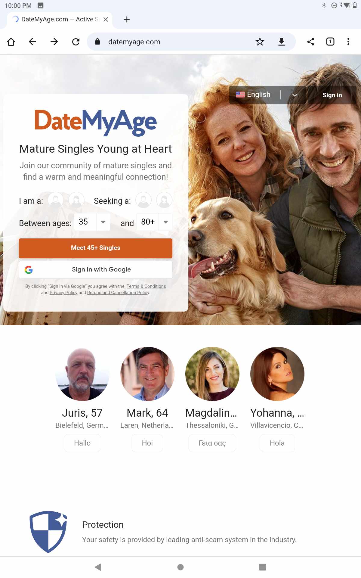 date my age dates