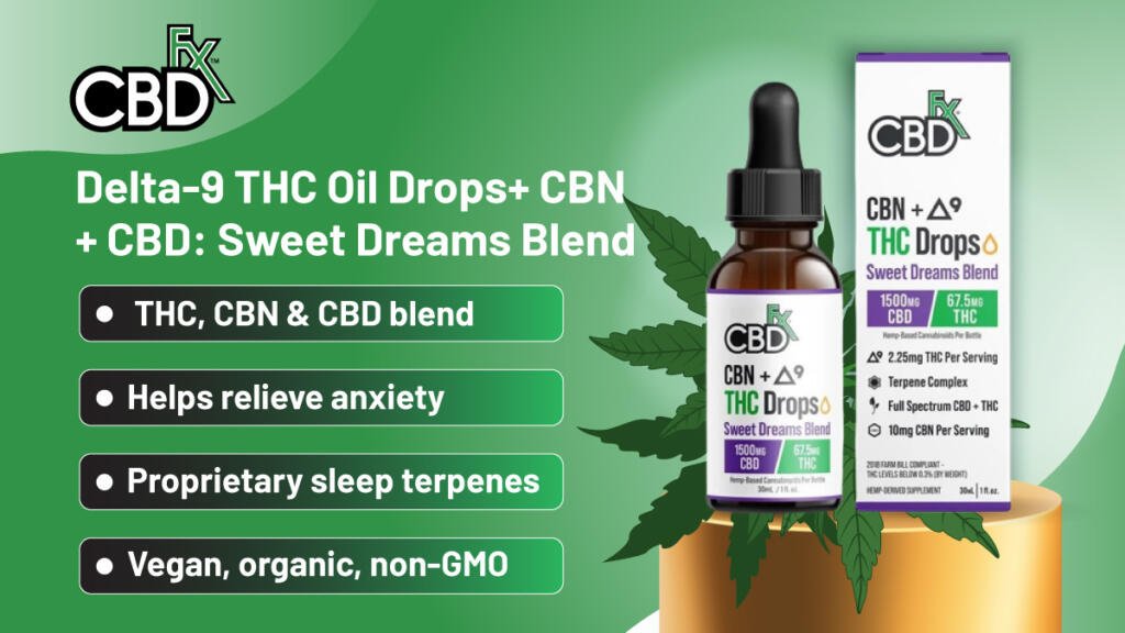 cbdFx D9 THC Oil Drops